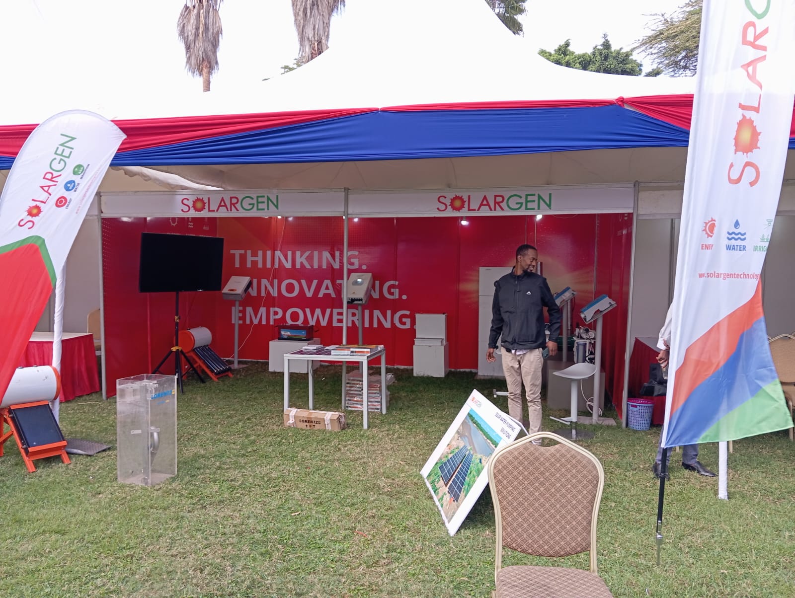SolarGen trade expo stand