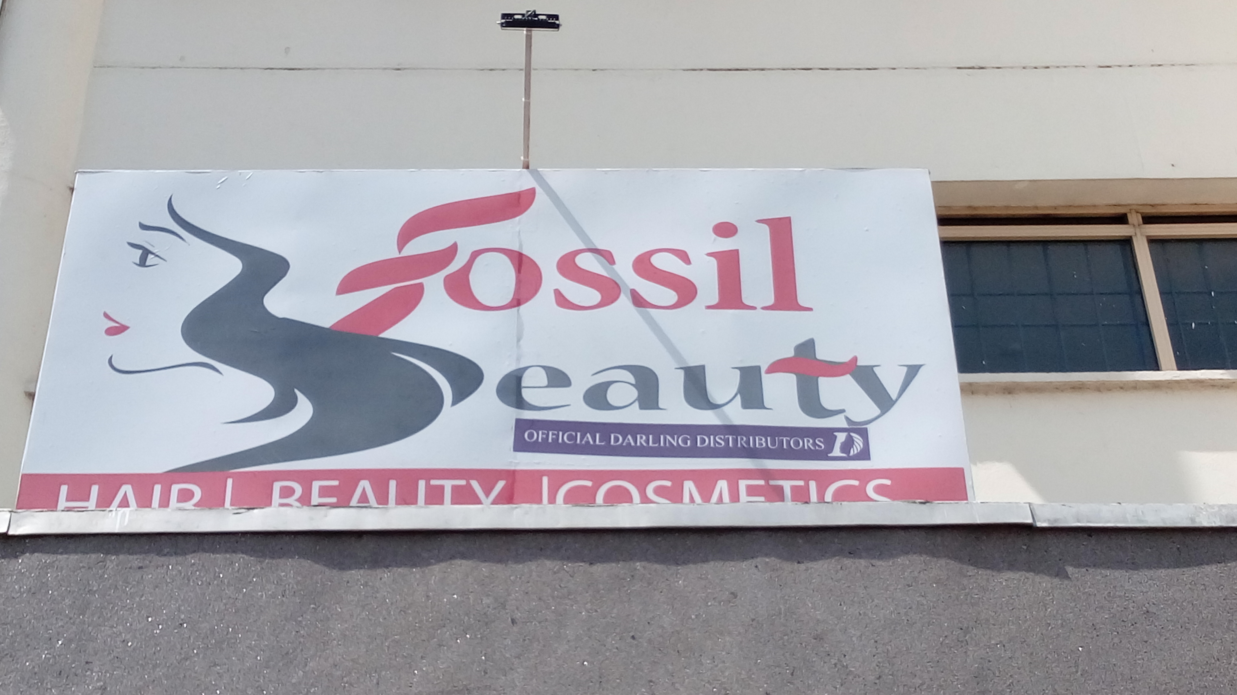 Fossil Beauty outdoor billboard