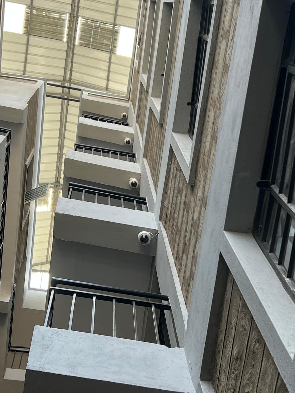 Multi-floor dome cameras